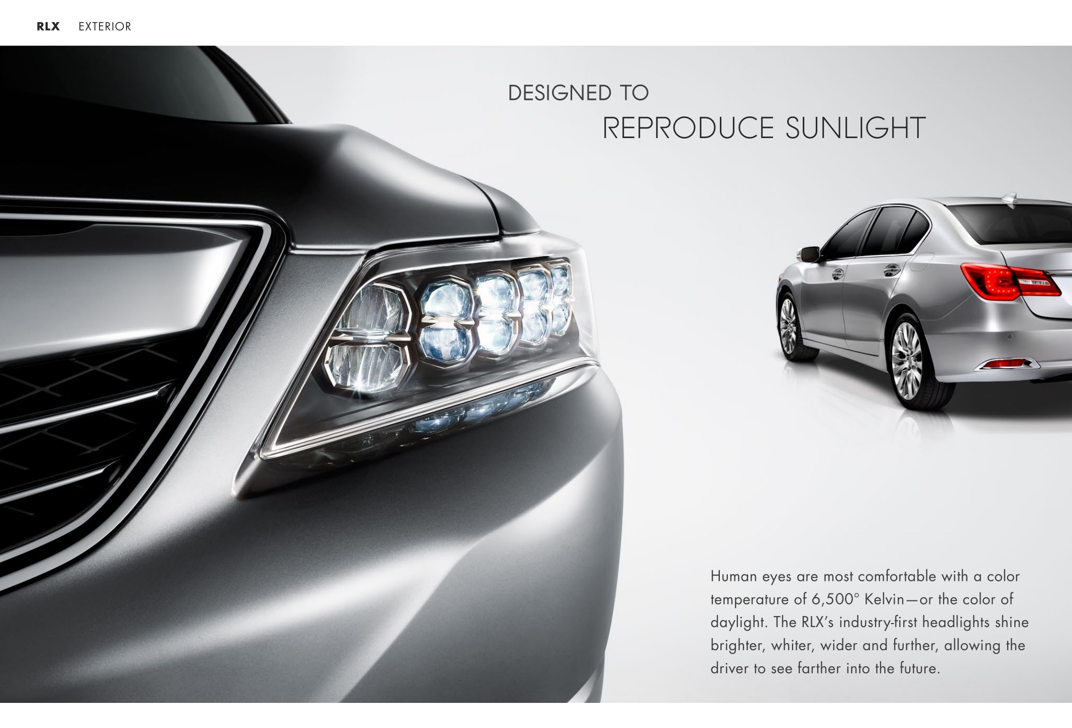 2015 Acura RLX Brochure Page 1